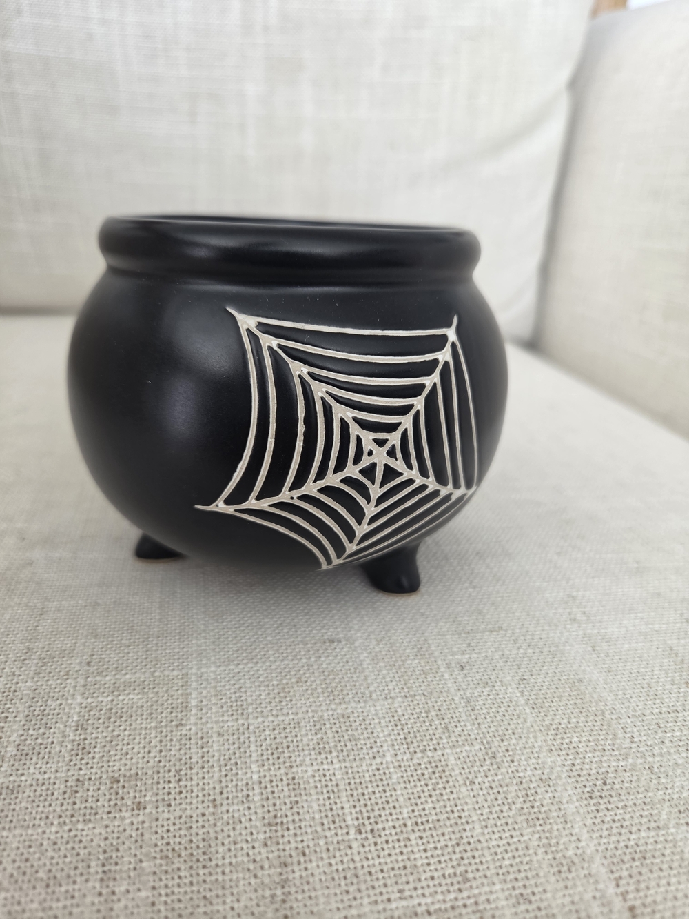 Target 12oz Stoneware Cauldron Figural Mug - Spritz™ Witch Cauldron coffee tea